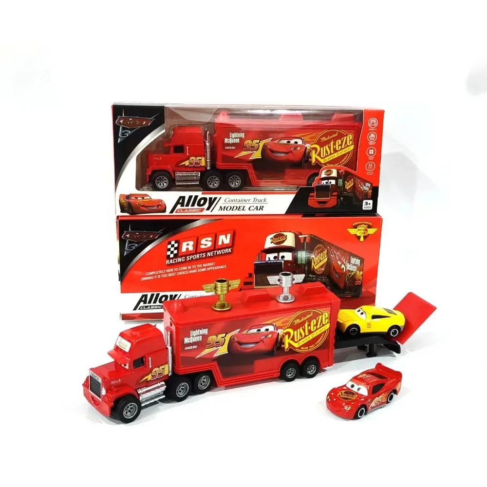 Neues Schiebe-Modellauto-Set aus Druckgusslegierung, Cartoon-Mini-Rennautos, Überraschungsgeschenk zum Geburtstag für Kinder – Detail 5