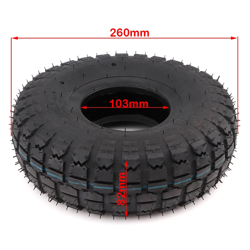 High Quality 3.50/410/350-4 Inner Tube Thickened Outer Tire 4.10-4 Suitable for Electric Scooters and Trolley Accessories