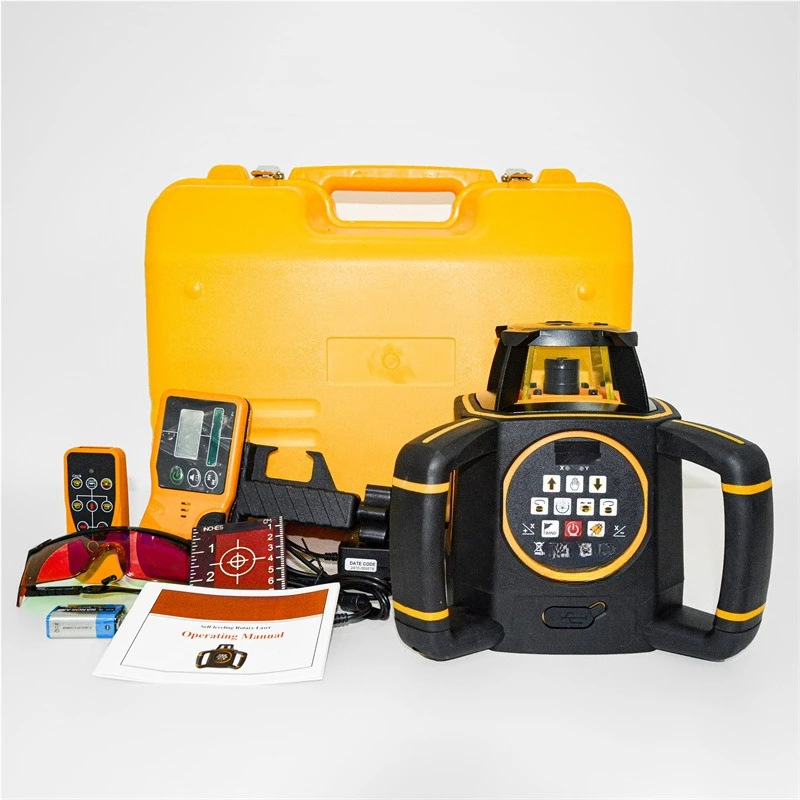 

Engineering surveying and mapping point and line rotation automatic leveling