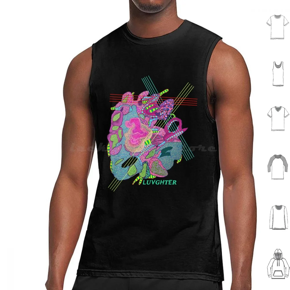 Luvghter-Further Future Tank Tops Print Cotton Rj Ever Forever Further Future Luvghter Love Laughter Abstract