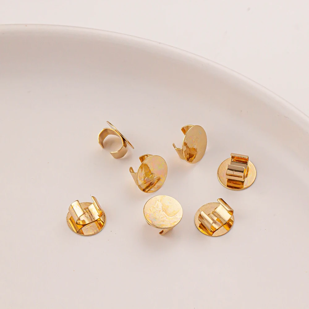 Hair ring hair rope clip fastener c buckle fastening accessories rubber band Hair Ring DIY headwear accessories 50pcs