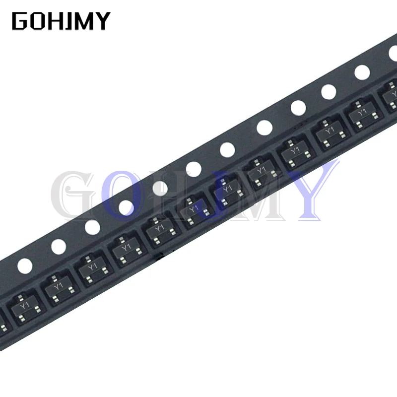 100PCS S8050 J3Y S8550 2TY SOT-23 SS8050 Y1 SS8550 Y2 SOT23 Each 50PCS (SS8050 Y1+SS8550 Y2) S8050 J3Y+S8550 2TY SMD transistor