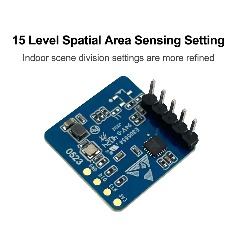 Longa distância 10m hi-link barato 24g mmwave HLK-LD2402 presença humana e módulo de movimento do sensor de radar móvel