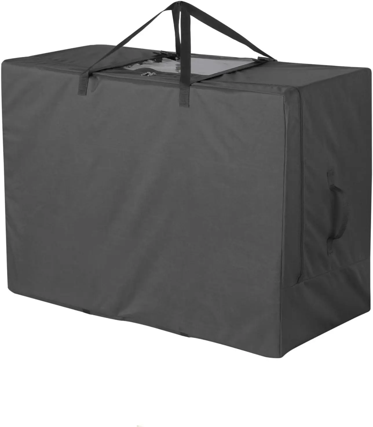 

Folding Mattr Storage Bag - Heavy Duty Carry Case For Tri-Fold Guest Bed (Fits 4"" Narrow Twin & Cot Mattress,Black)