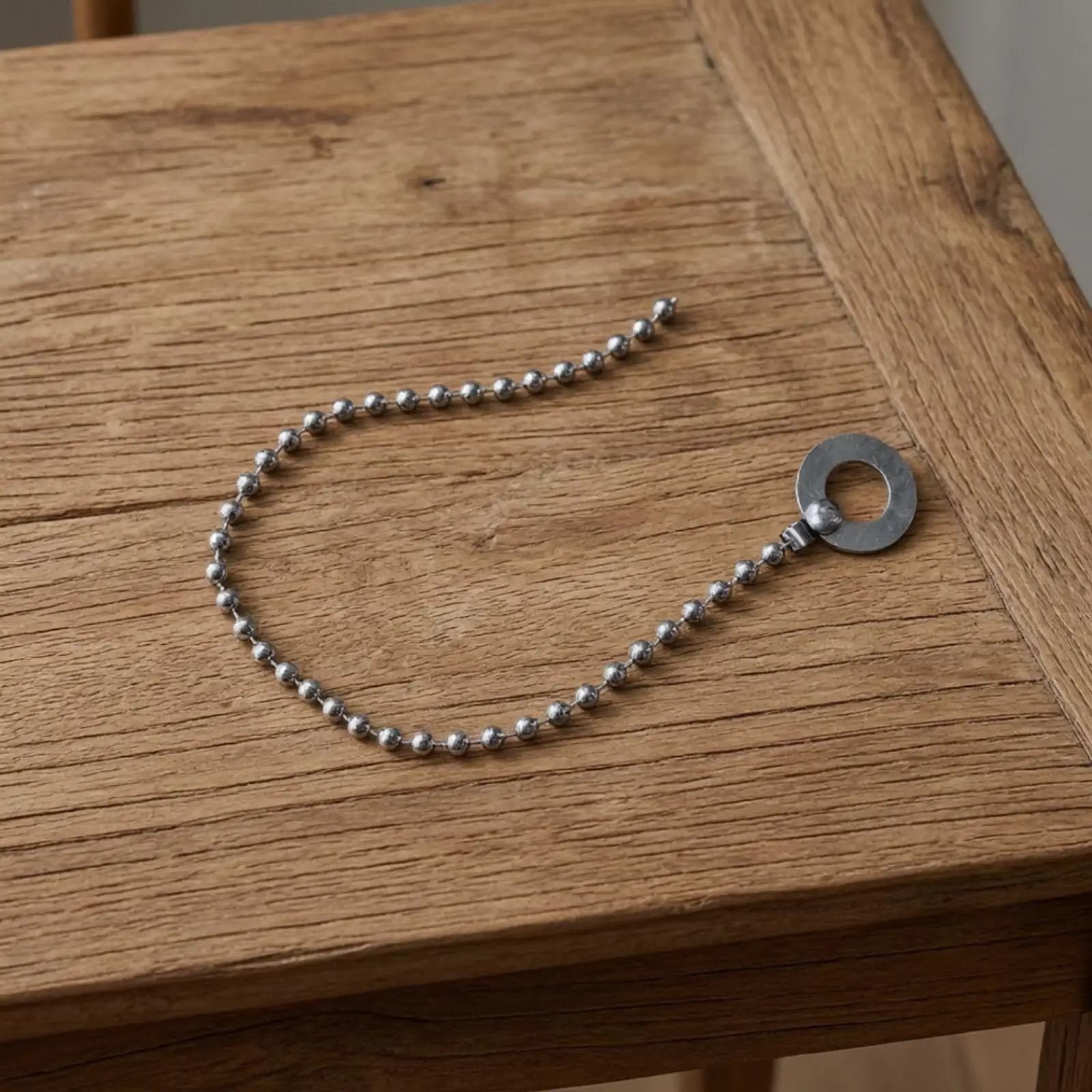 Bead Chain Cymbal Accessory for Extended Sustain Lightweight Mounting Loop Drum Kit Sound Enhancer 13g