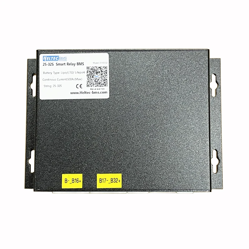 Heltec 96V Relay BMS 200A 500A Lifepo4 Lithium Lipo LTO Battery App with RS485 CAN for Large Vehicle Starting Power/RV