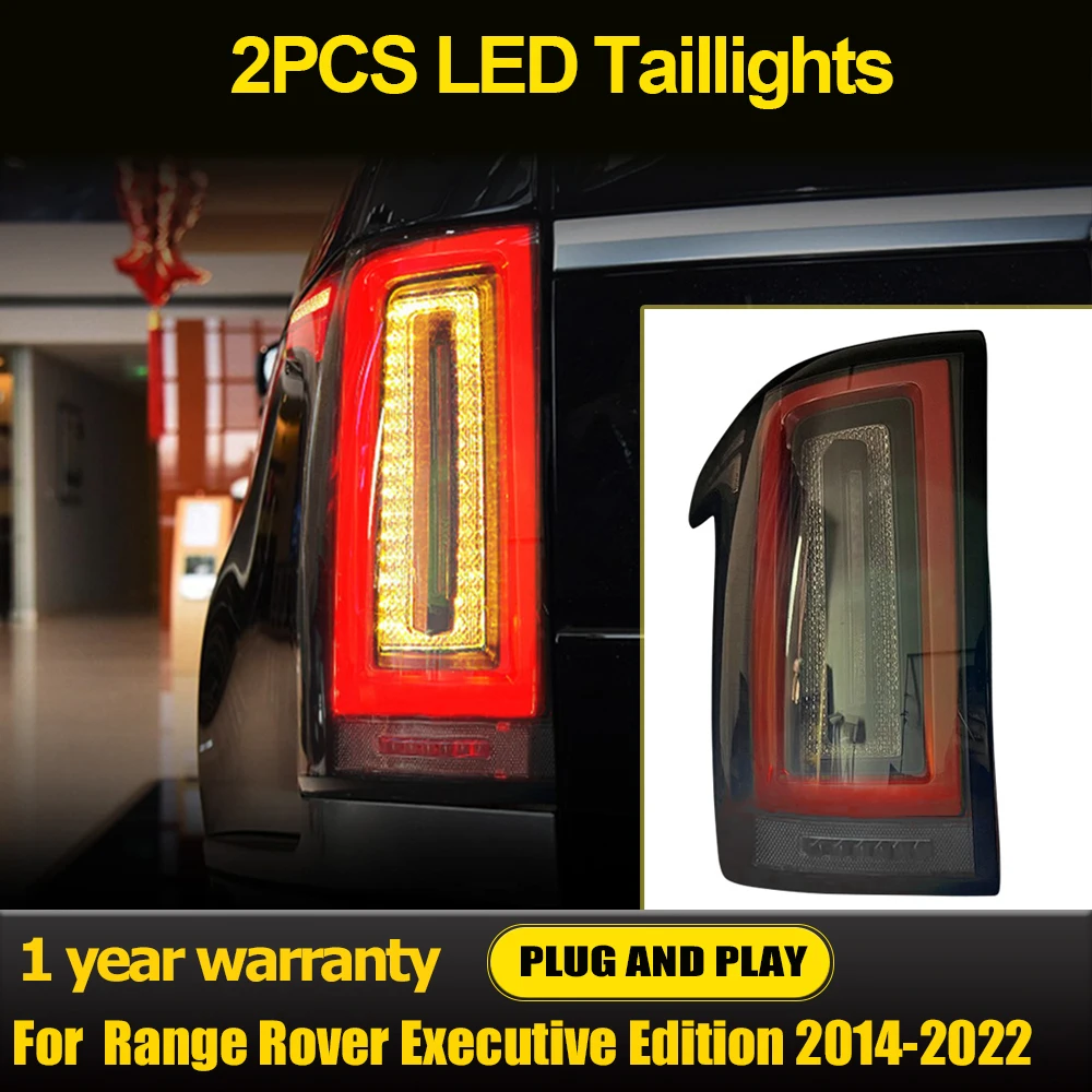 Car Styling Tail Lamp for Range Rover executive edition 2013-2022 LED Tail Light DRL Brake Reverse Lamp Automotive Accessories