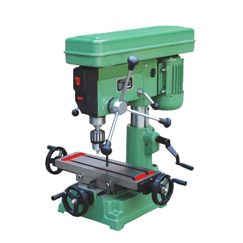 

New Release 10 in. Table Drilling Machine ZX7016 Mini Drill Press with with Rortary Table