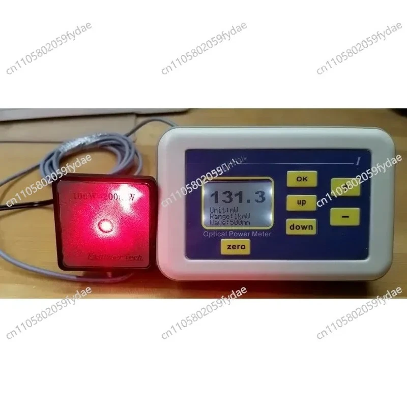 Power Meter, Full Wavelength, High Precision 200mW Range 10uW Resolution, Great Value