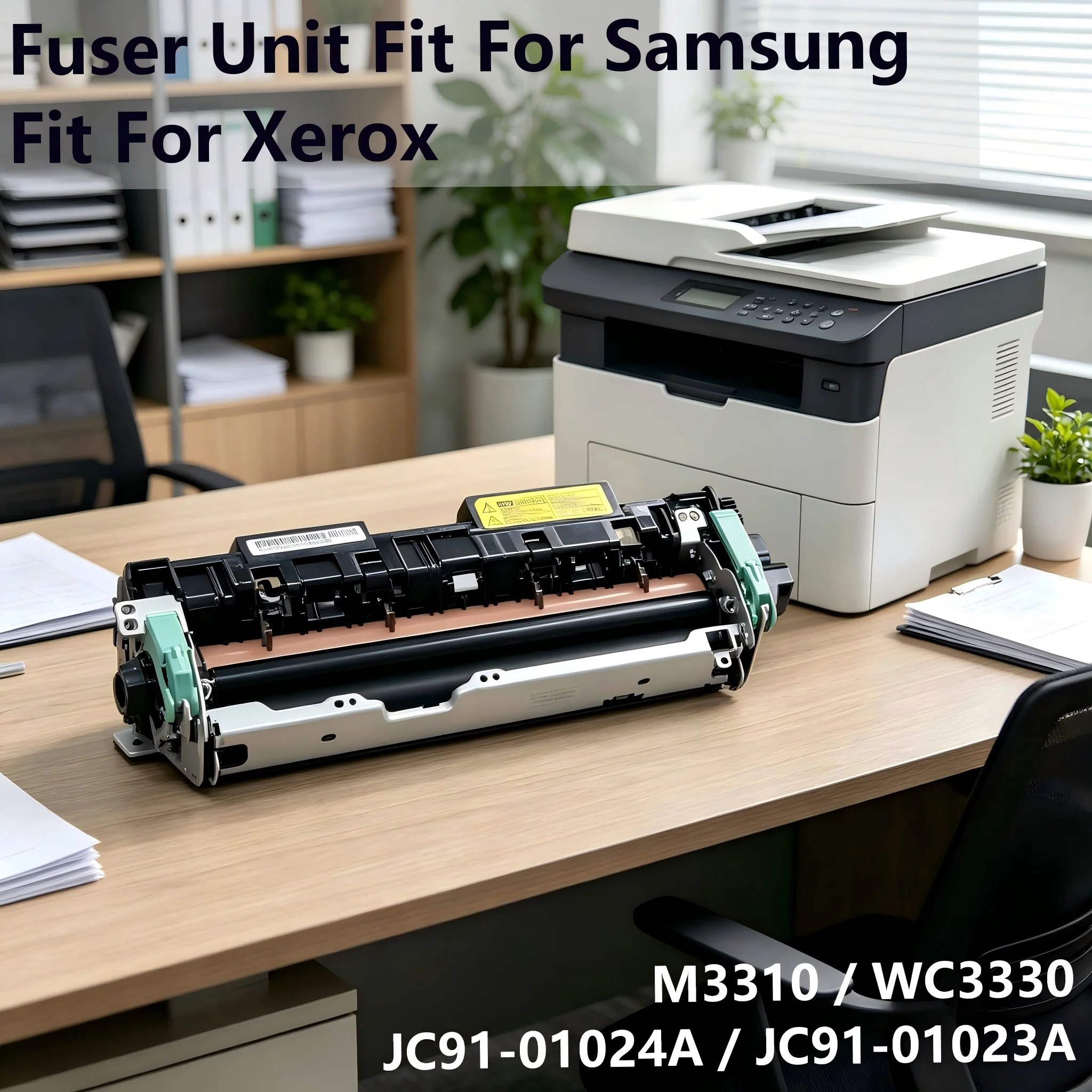 M3310 Fuser Unit Assy JC91-01024A for Samsung M3710 3803 4070 Xerox 3330 3345 Fuser Assembly 110V 220V JC91-01023A