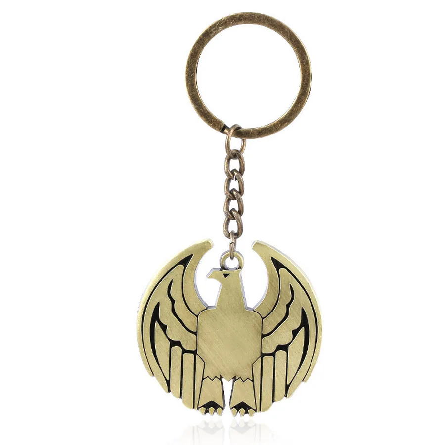 Homelander Keychain Eagle Pendant Hawk Keyring Cosplay Accessories