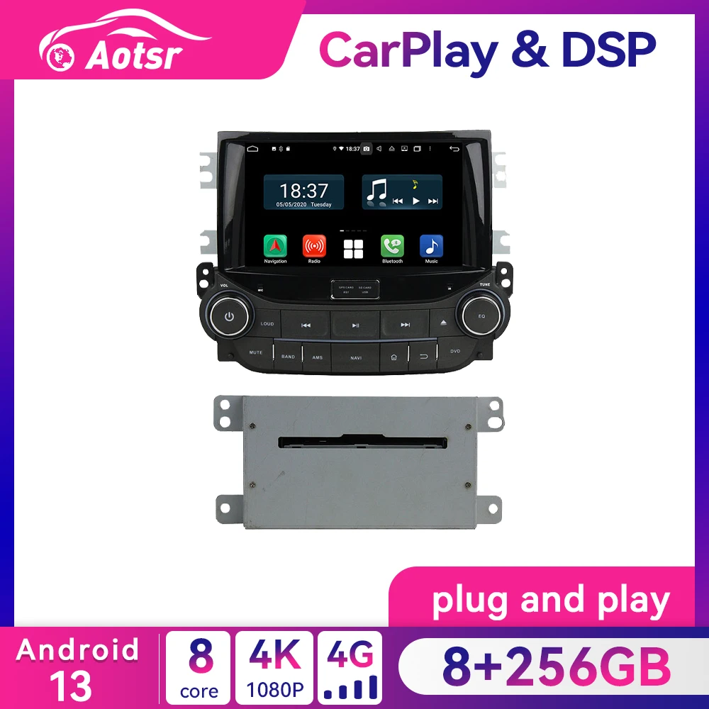 CarPlay PX6 DSP 2 din Android 14.0 4G NET Car Radio Multimedia Video Player for Chevrolet Malibu 2012 2013 - 2015 WiFi Head Unit