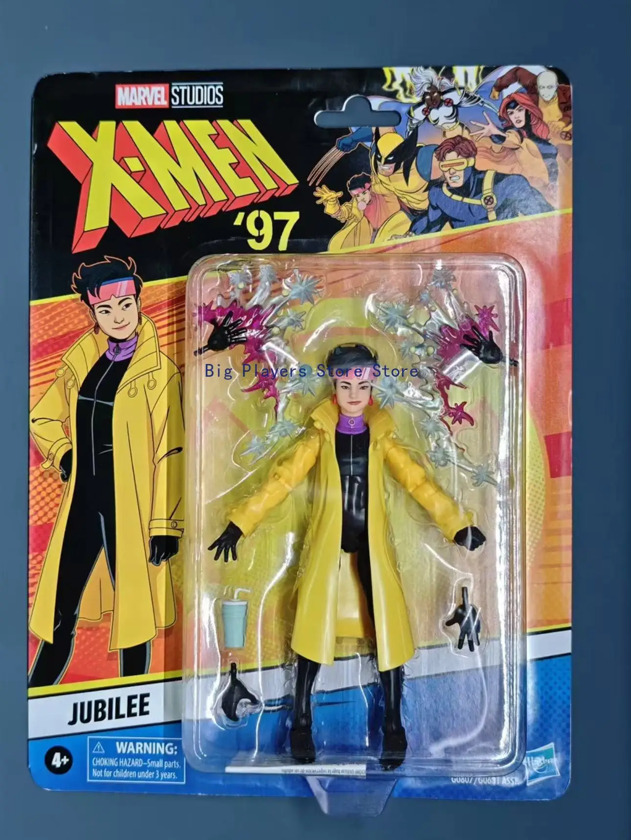 

Hasbro Marvel Legends Animation 97X-Men Retro Hanging Card Li Qianhuan 6-inch Action Figure