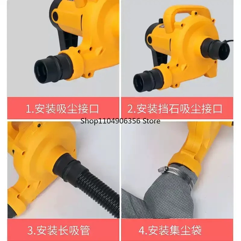 2980W Slotting Machine Vacuum Cleaner High-power Industrial Dust Collector Woodworking Table Saw Grinding Machine 3280W