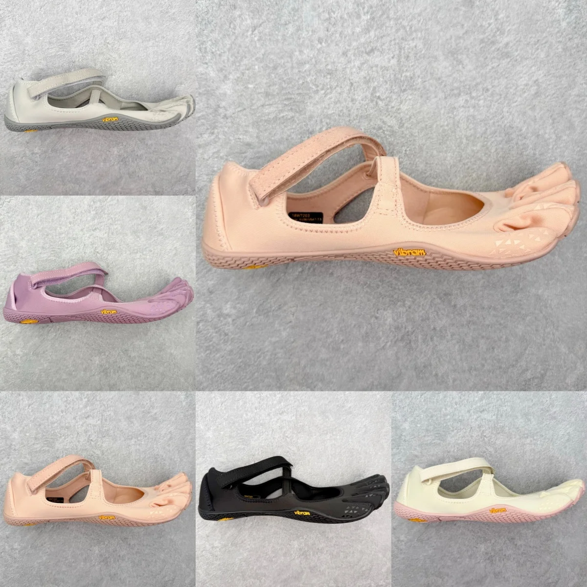Nouvelles chaussures de fitness antidérapantes 2026 Vibram Fingers pour yoga et Pilates en intérieur, style pieds nus, entraînement polyvalent, baskets décontractées