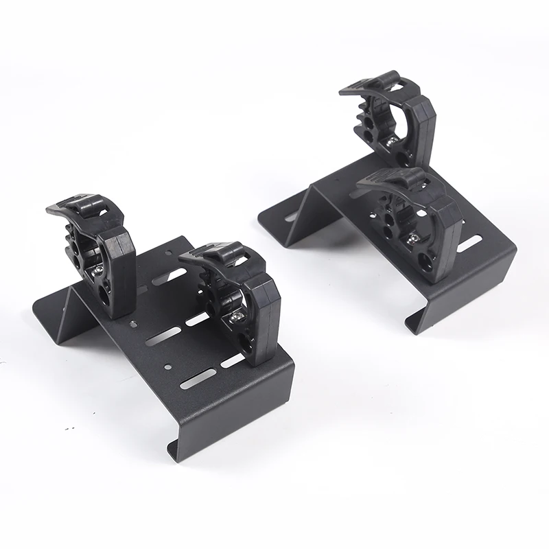 Black Carbon Steel Tailgate Cargo Box Side Rail Tool Fixing Bracket Multipurpose Vehicle For Ford Maverick 2022-2026 Accessories