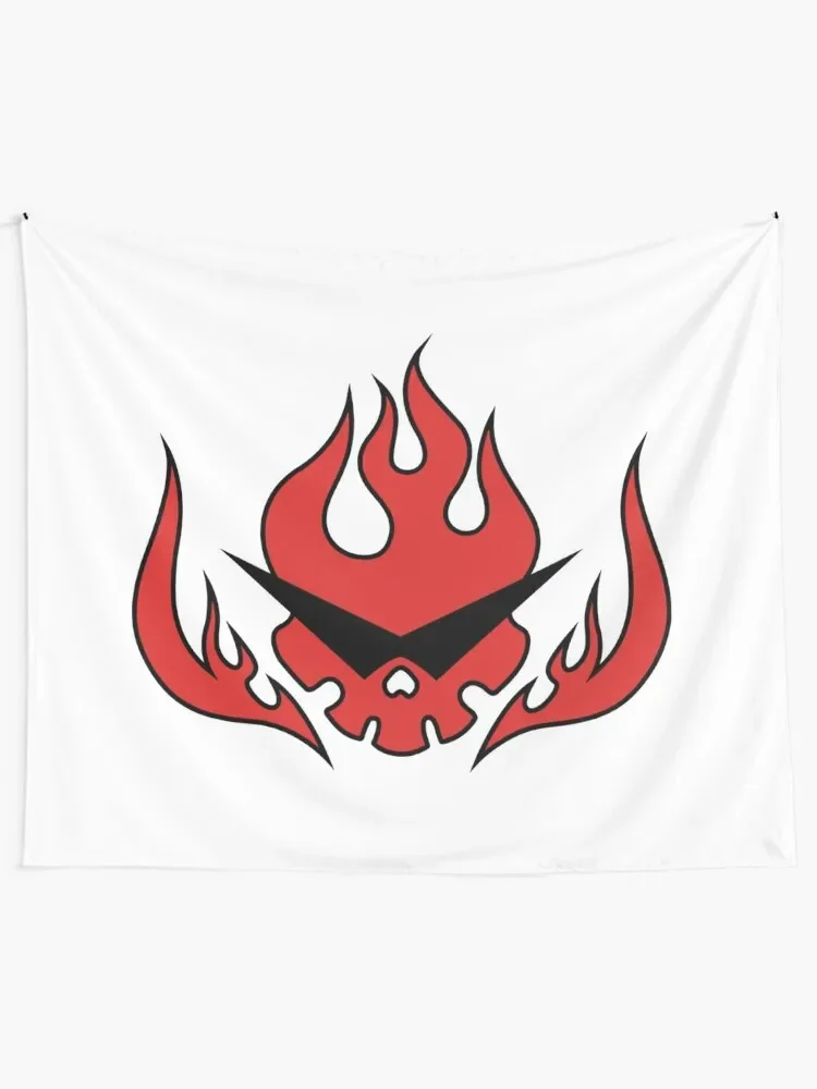 Tengen Toppa Gurren Lagann - Team Dai-Guren logo Tapestry Hanging Wall Room Decorations Aesthetics Room Ornaments Tapestry