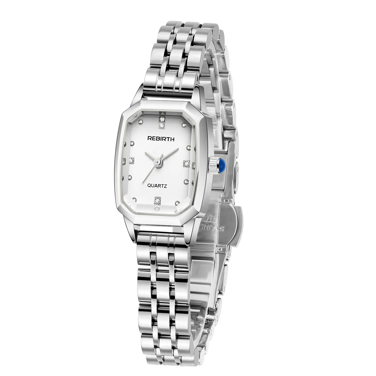 ساعة نسائية كوارتز عصرية وبسيطة ورجعية ورائعة وشخصية