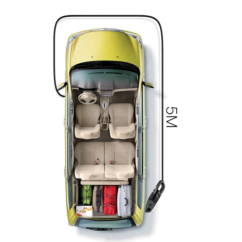 A80X-120W 12V Car Vacuum Cleaner Suction For Car Wet And Dry Dual-Use Vacuum Cleaner Handheld Car Vacuum Cleaner