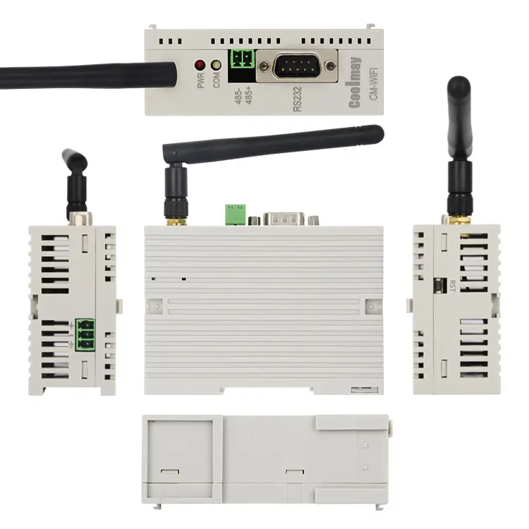 Coolmay CM-WIFI lithium battery powered WIFI module communicates via 485/232 communication port/touch screen /PLC