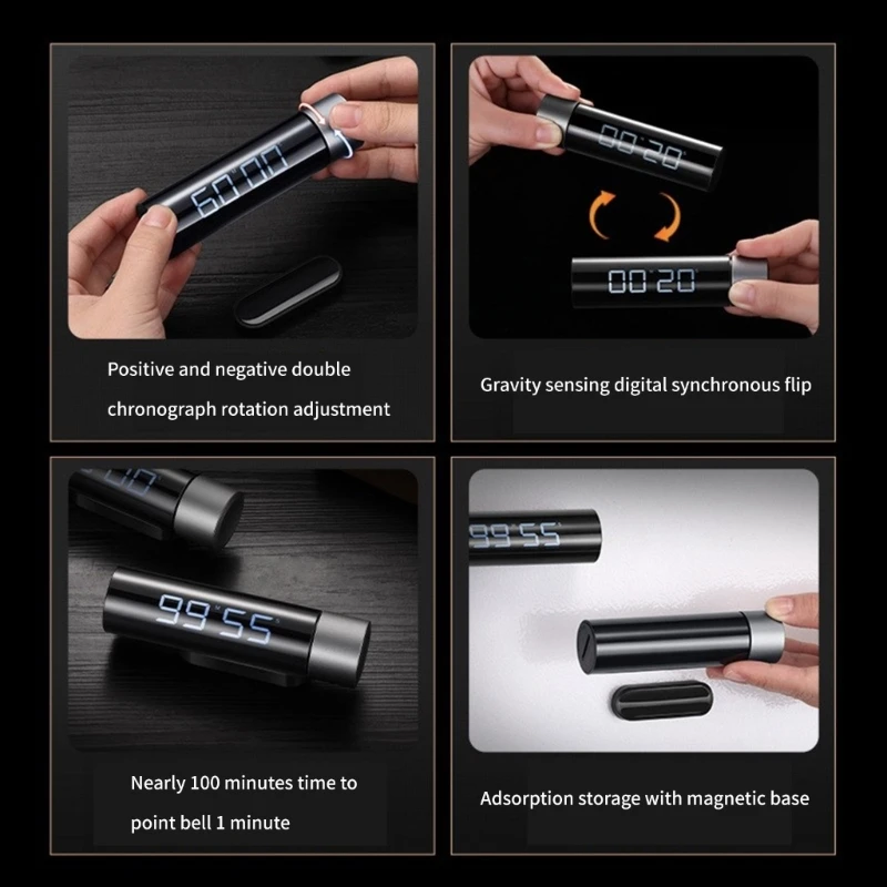 Large Display Timer Kitchen Timing Tool Suitable for Baking and Cooking Timing H7EA