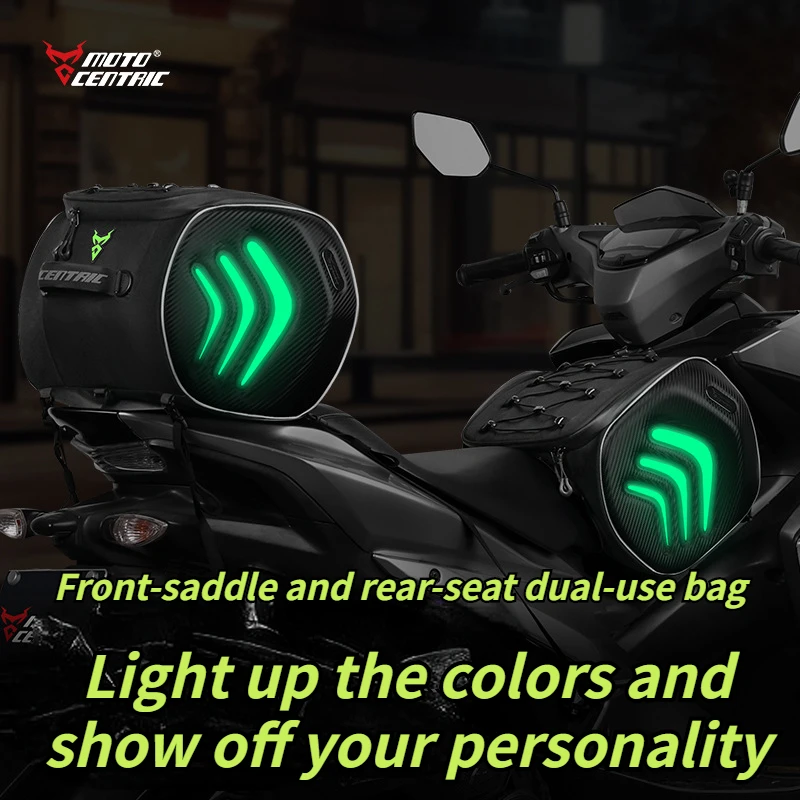 

MOTOCENTRIC Motorcycle Center Motorcycle Helmet Bag Riding Equipment Waterproof Multi-functional Luminous Dual-use Bag