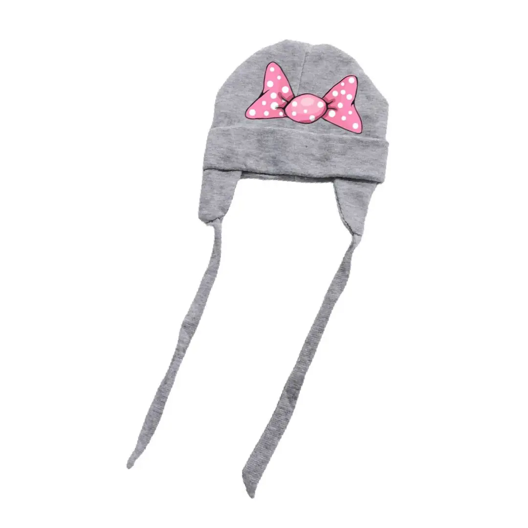 newborn hat 0-3 months baby knit girl sweetheart butterfly bow tie cotton hat caps for newborn beanie rope hat props