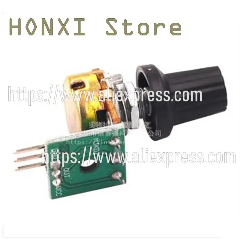 1PCS 10K resistance potentiometer module adjustable resistance adjustable analog output module lap 0 to 5 v voltage