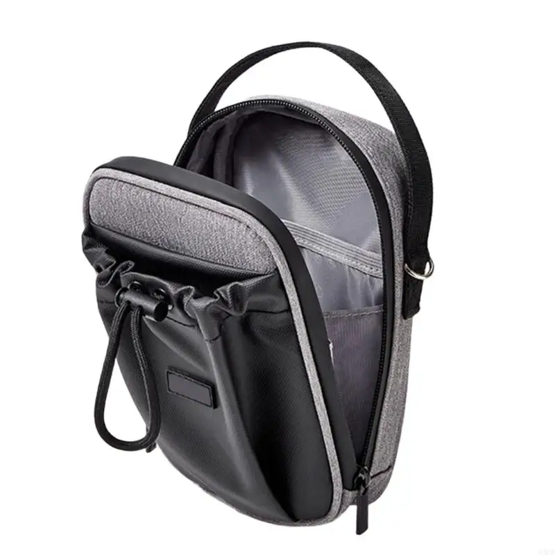 

Compact Men Crossbody Cellphone Bag Lightweight Splashproof with Multiple Compartment For Essential Storage Daily Use 83CF
