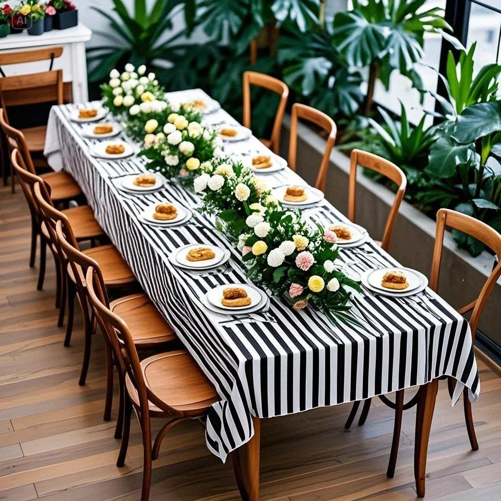 Special for Halloween and Christmas, 1-piece Halloween and Christmas party tableclothxzj