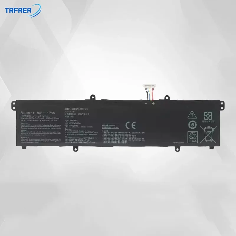 B31N1911 Battery For ASUS VivoBook Flip 14 TM420IA TP470EA M413DA M413DA-EK162T M413DA-EK007T X421DA X421EA C31N1911 V4050F