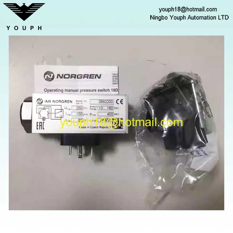 0881300 0882300 0882200  0882327 IMI NORGREN pressure switch