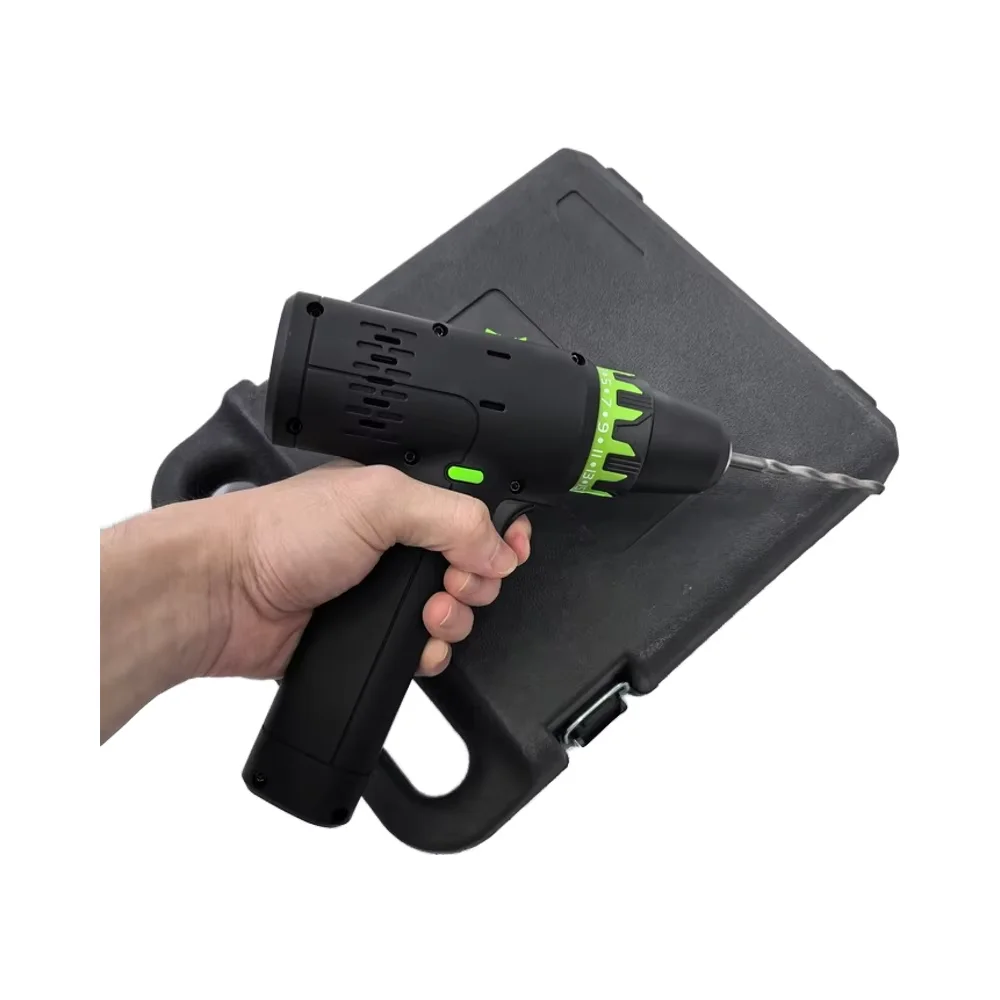 

Multi-Function Cordless Screwdriver Set Type-C Rechargeable Brushless Electric Drill Industrial Grade Battery Power