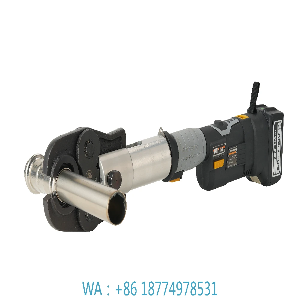 Wrench Crimping Tool for Copper Aluminum Stainless Steel High RB1550 Electric Portable Battery Cordless Hydraulic Pipe Press
