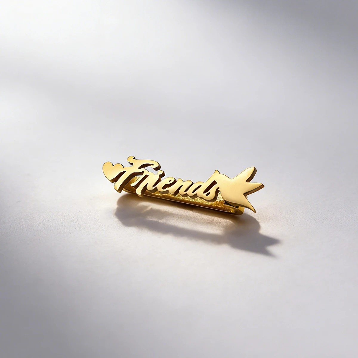 Todorova Peace Dove & Heart Studs, 20mm/22mm Custom Name Stainless Steel Watch Band Charms - view 3