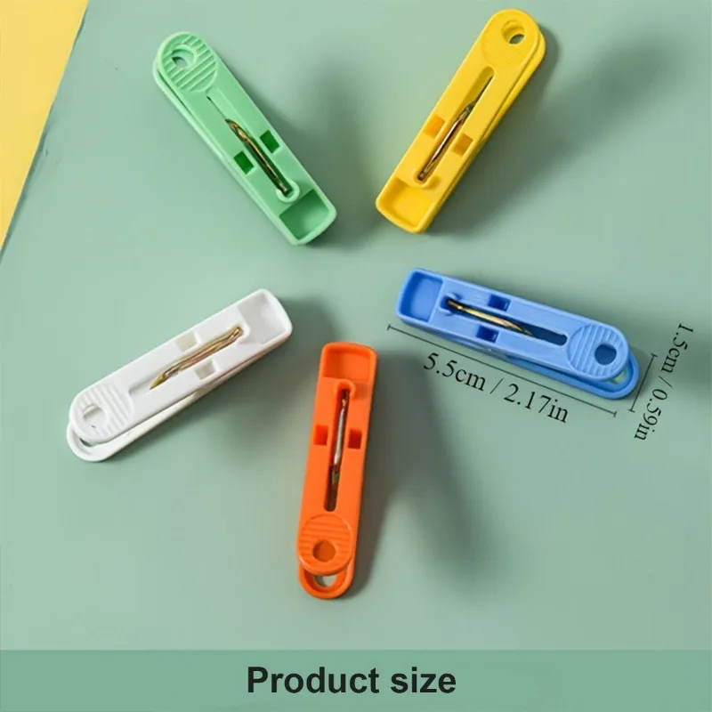 20Pcs Clothes Photo Hanging Clip Plastic Clothespins Pegs Pin Laundry Household Clothespins Socks Underwear Drying Rack Holder