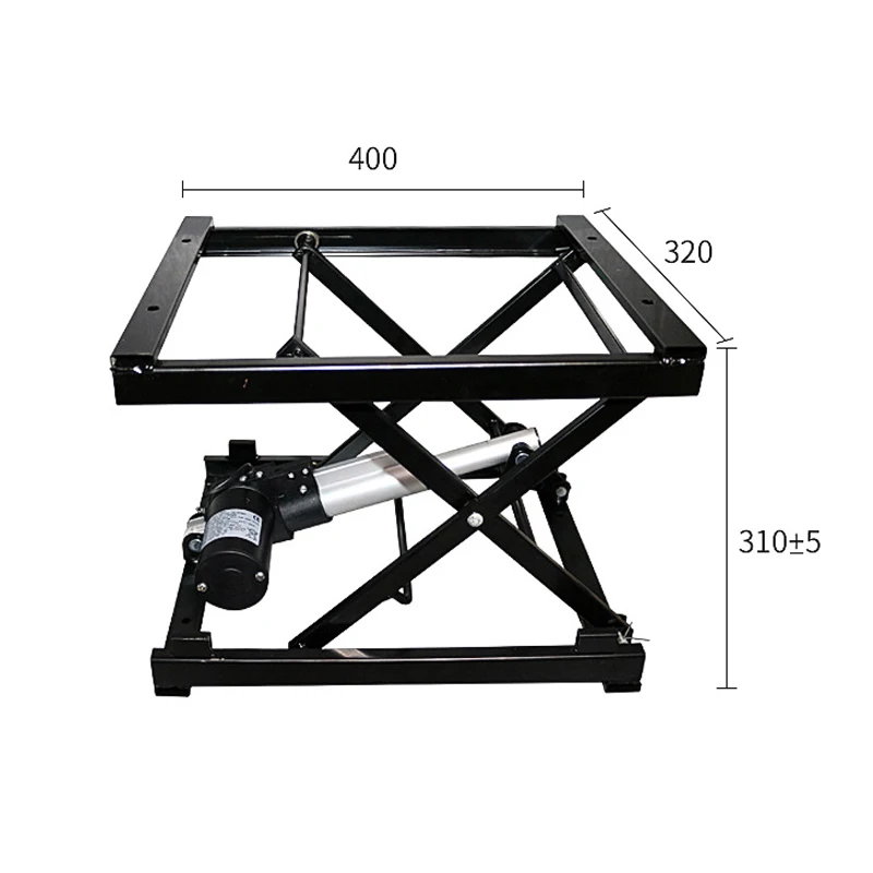 Imagem -02 - Mesa de Centro de Levantamento Elétrica Mesa de Jantar Hardware Dobrável Quadro de Ferro Controle Remoto com Fio 24v