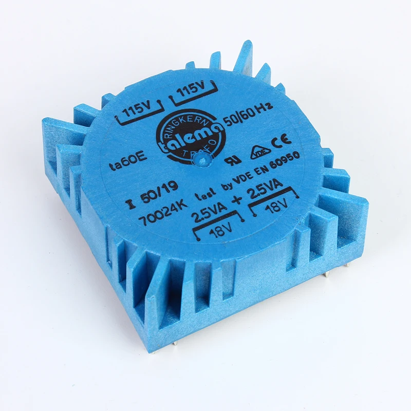 A 5W dual 7V 9V 12V 15V 18V imported ring transformer fever welding plate ring cow 5VA