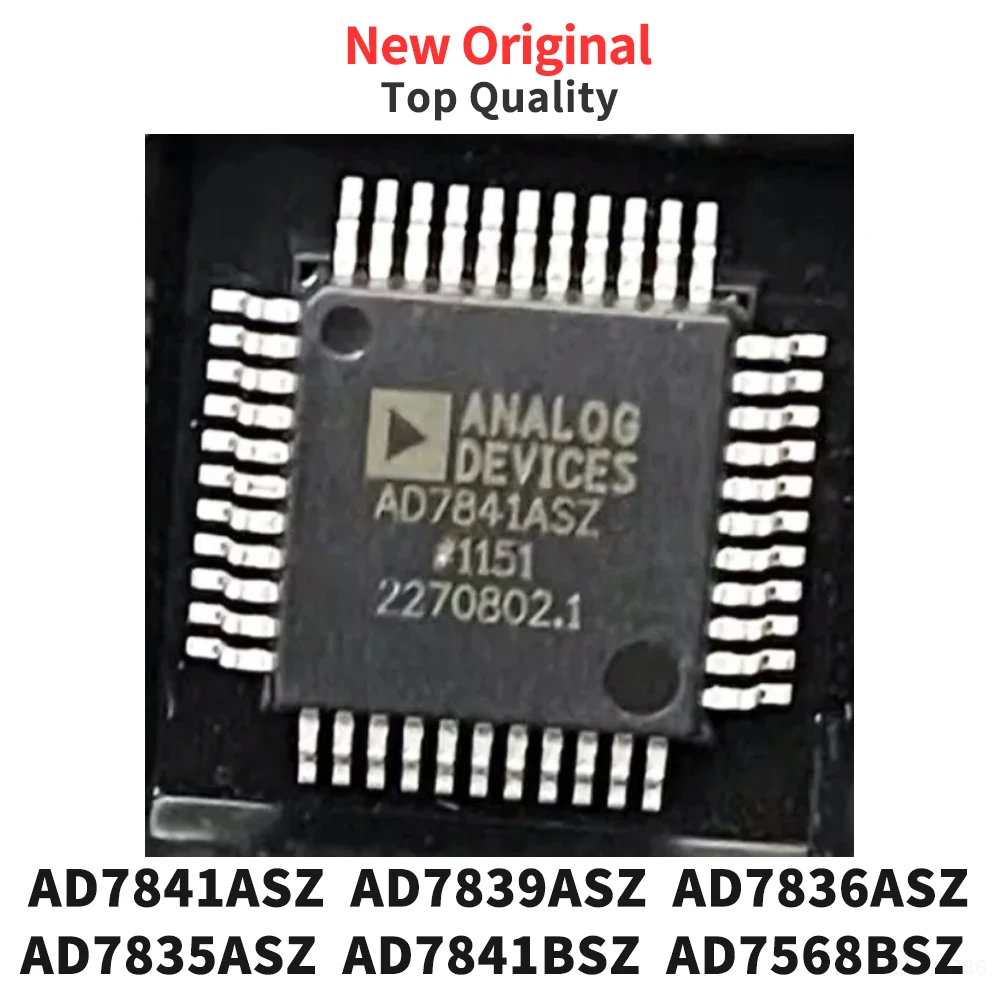 (1 Piece) AD7841ASZ AD7839ASZ AD7836ASZ AD7835ASZ AD7841BSZ AD7568BSZ QFP New Original