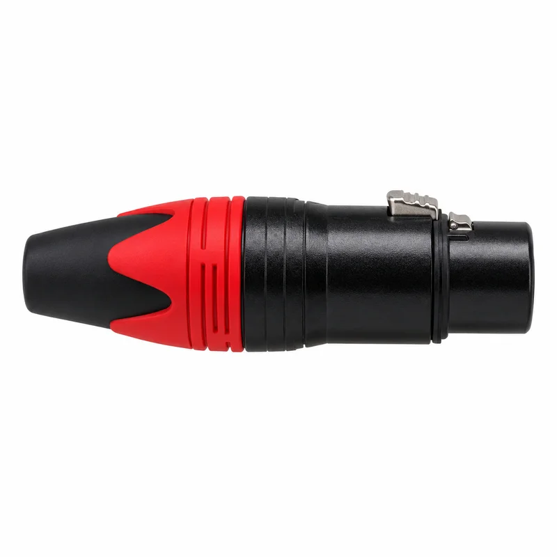 Microphone XLR Audio Cable Connectors 3 Pin Male Female Plug Socket for Speaker Mixing Console Stage Studio Recording