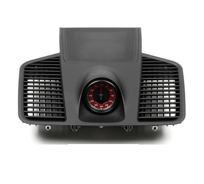 

Dedicated For Porsche Cayenne 2018-2024 Analog Sport Chrono Stopwatch Sport Chrono Clock Dashboard Cover Interior Modification