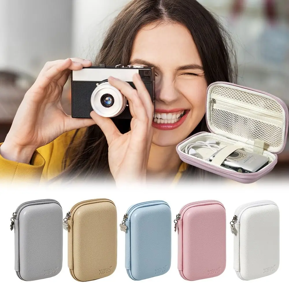 حافظة كاميرا رقمية لـ CAMKORY/for Kodak Pixpro/for VAHOIALD/for Sony DSCW800 830/ لكانون PowerShot 180 190. حقيبة التخزين