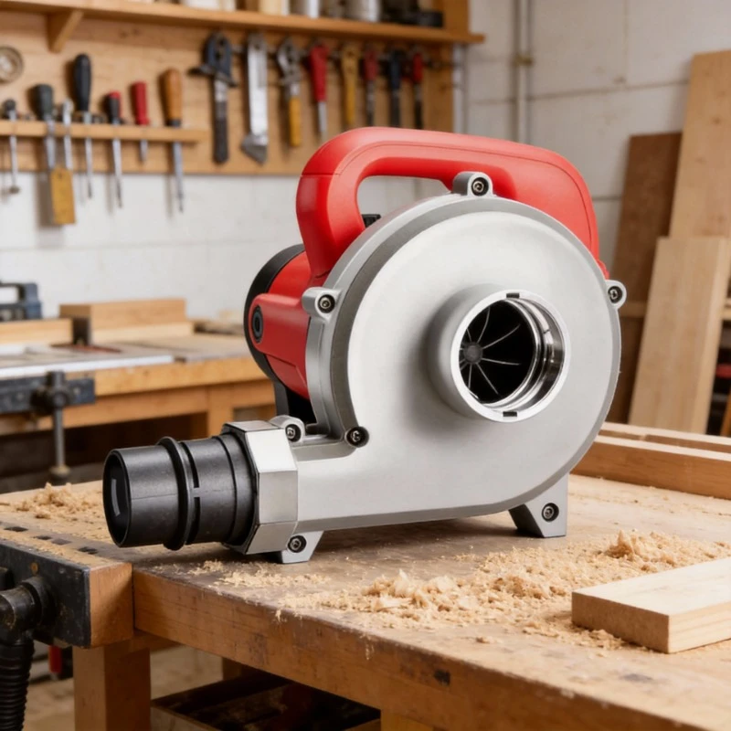 

Industrial High-Power Vacuum Cleaner for Woodworking, Dual-Use Blowing & Suction, Wall Planer Compatible