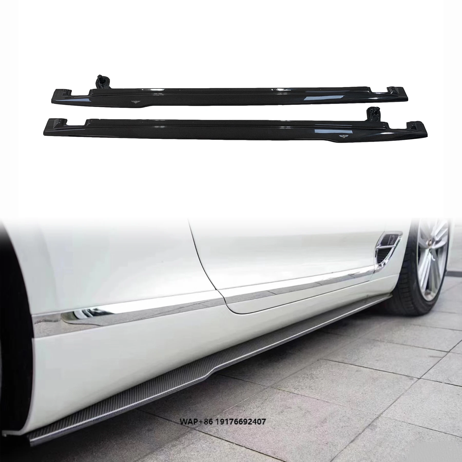 

Continental GT Automotive Accessories Body Kits Auto Parts Side Skirt for ‘Bentley Continental GT ED1