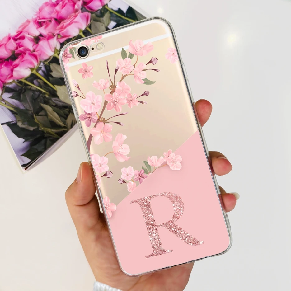 For Apple iPhone 6 6S Plus Case New Letters Cover Soft Silicone Phone Case For iPhone 6 Plus iPhone6 iPhone6S Back Covers Bumper