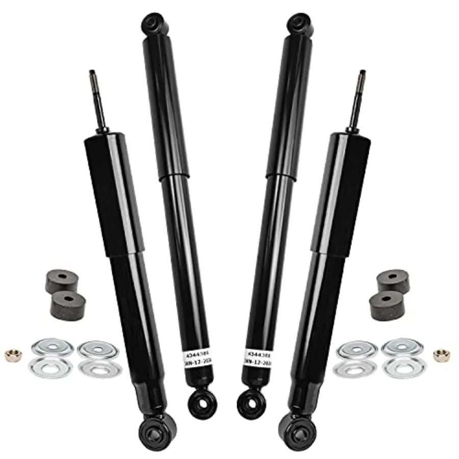 

Complete Front and Rear Shock Absorbers Replacement Shocks Assembly for Chevy GMC Silverado Sierra 1500HD 2500HD 2500 Trucks Hi