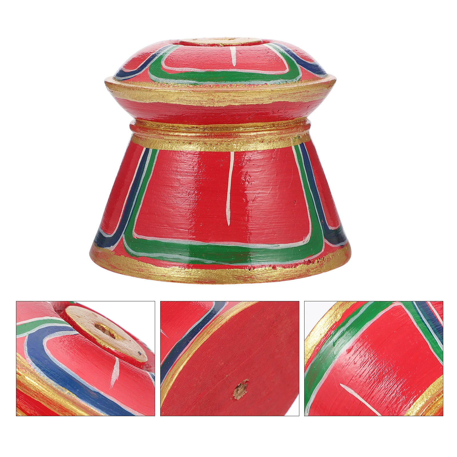 

Nepal Religious Banner Base Resin Wealth Flag Holder Lightweight Buddhist Decoration Small Exquisite Design