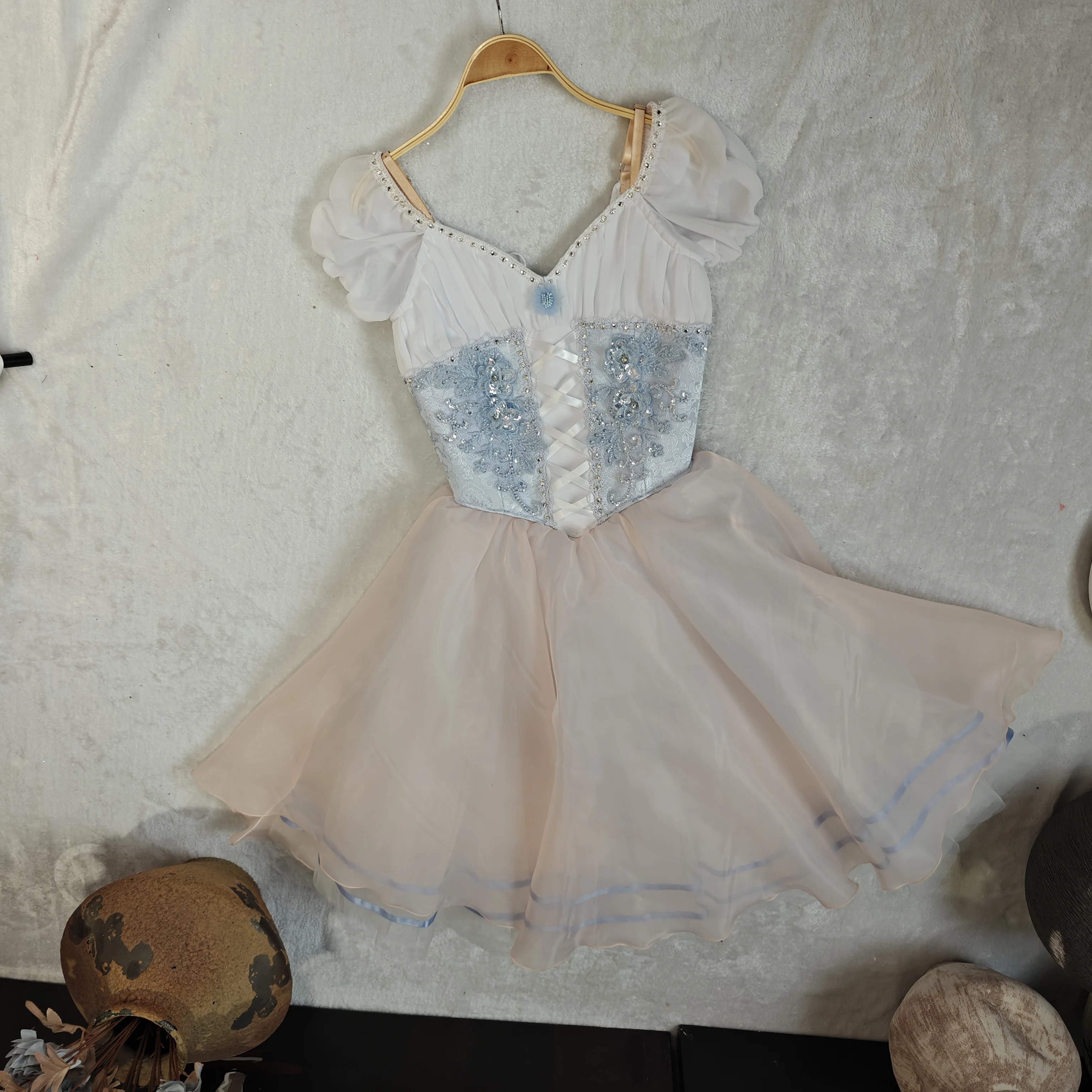 

BT01576 Дети Девушки Дети Женщины Взрослые Одежда для выступлений Розовая длинная рубашка Купидон Балетные костюмы-пачки