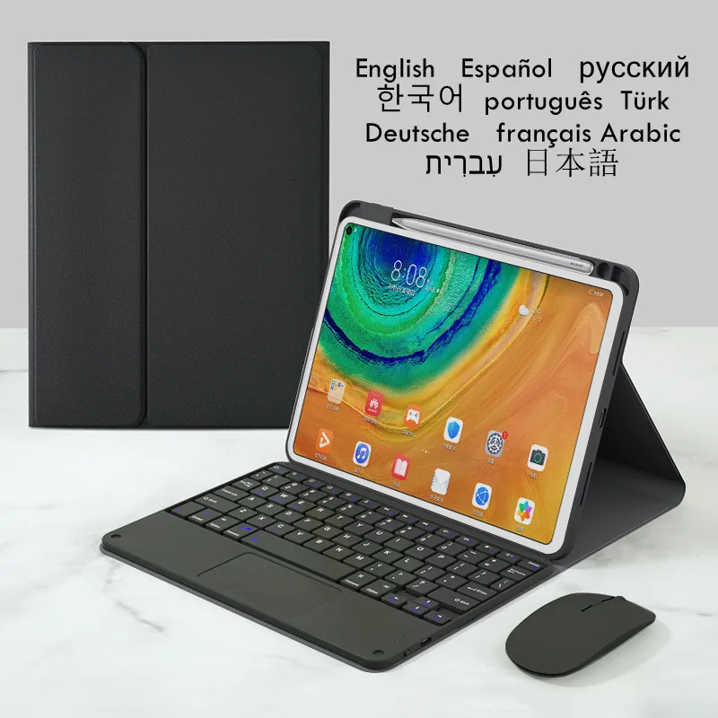 

Backlit Trackpad Keyboard for Mi Pad 6 Pro 2023 Case 11 Inch with Pencil Holder Cover for Xiaomi Pad 6 Pad 6 Pro 11'' Keyboard