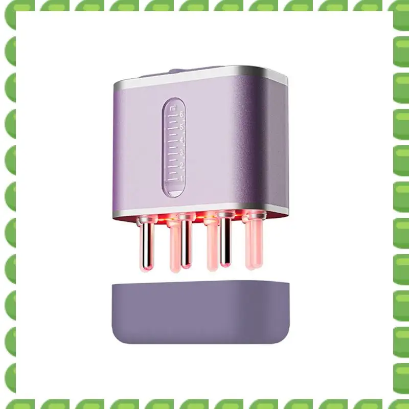 

A04V аппликатор для масла для волос, массажер для кожи головы, электрический массажер для волос, щетка для лечения волос, медицинская жидкость для роста, эфирное масло-A